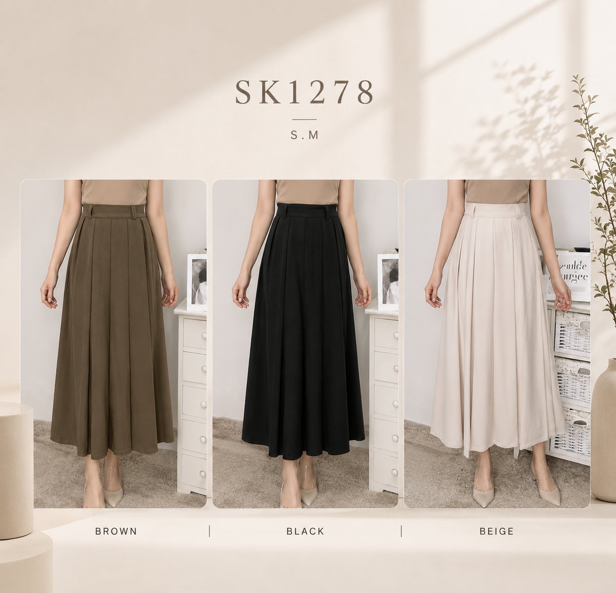 ASHLEY SK1278 (18063) SKIRT