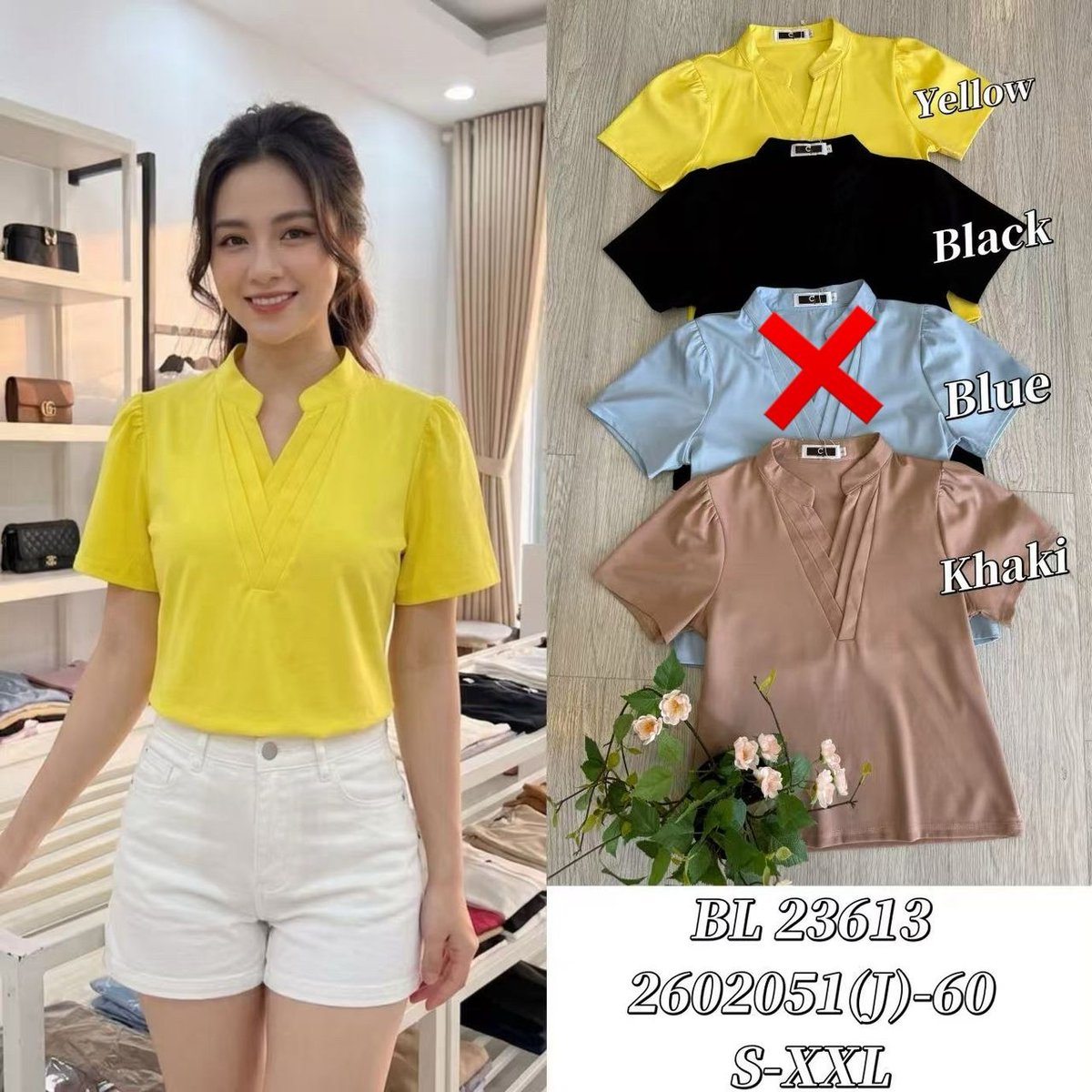 DR FASHION BL23613 TOP