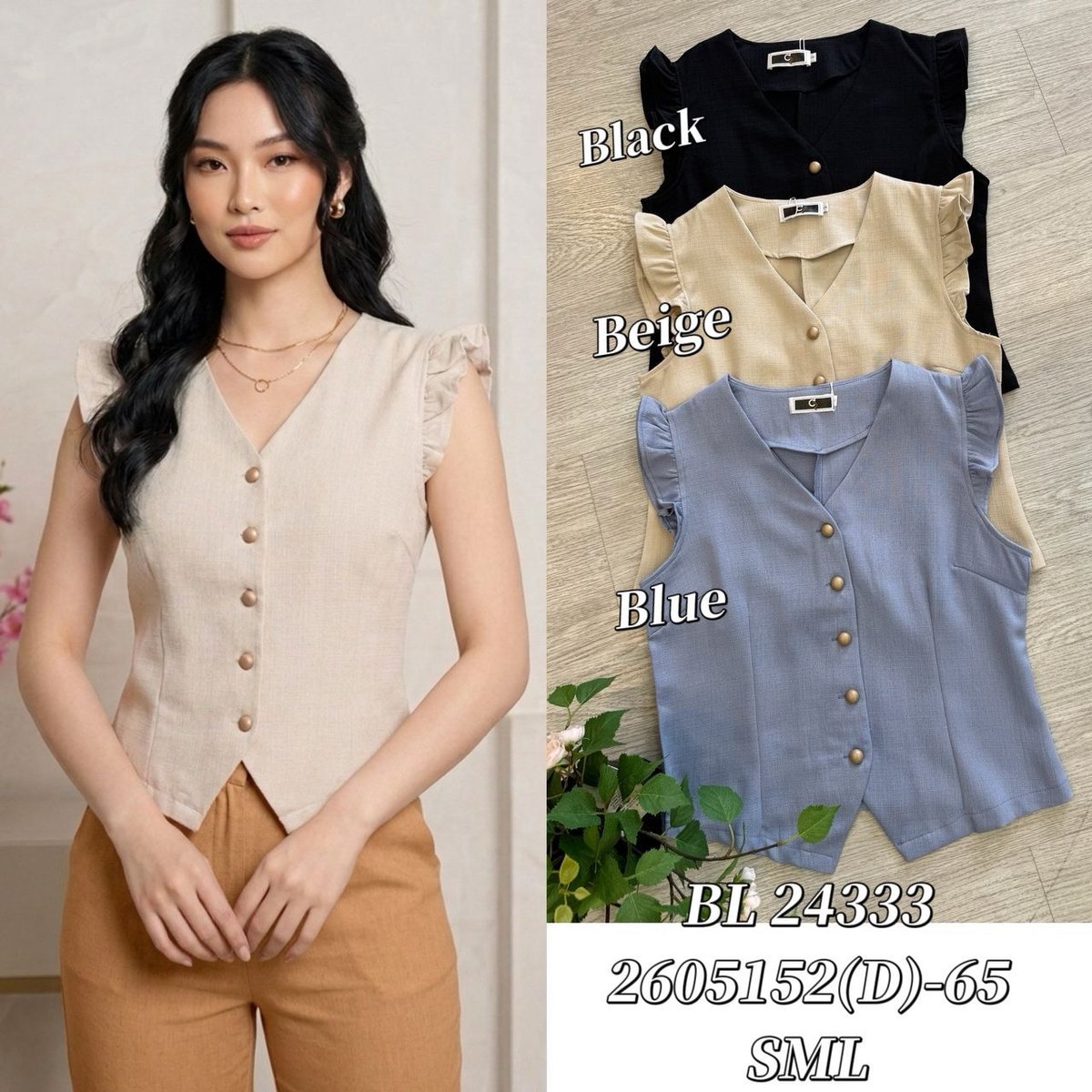 DR FASHION BL24333 TOP