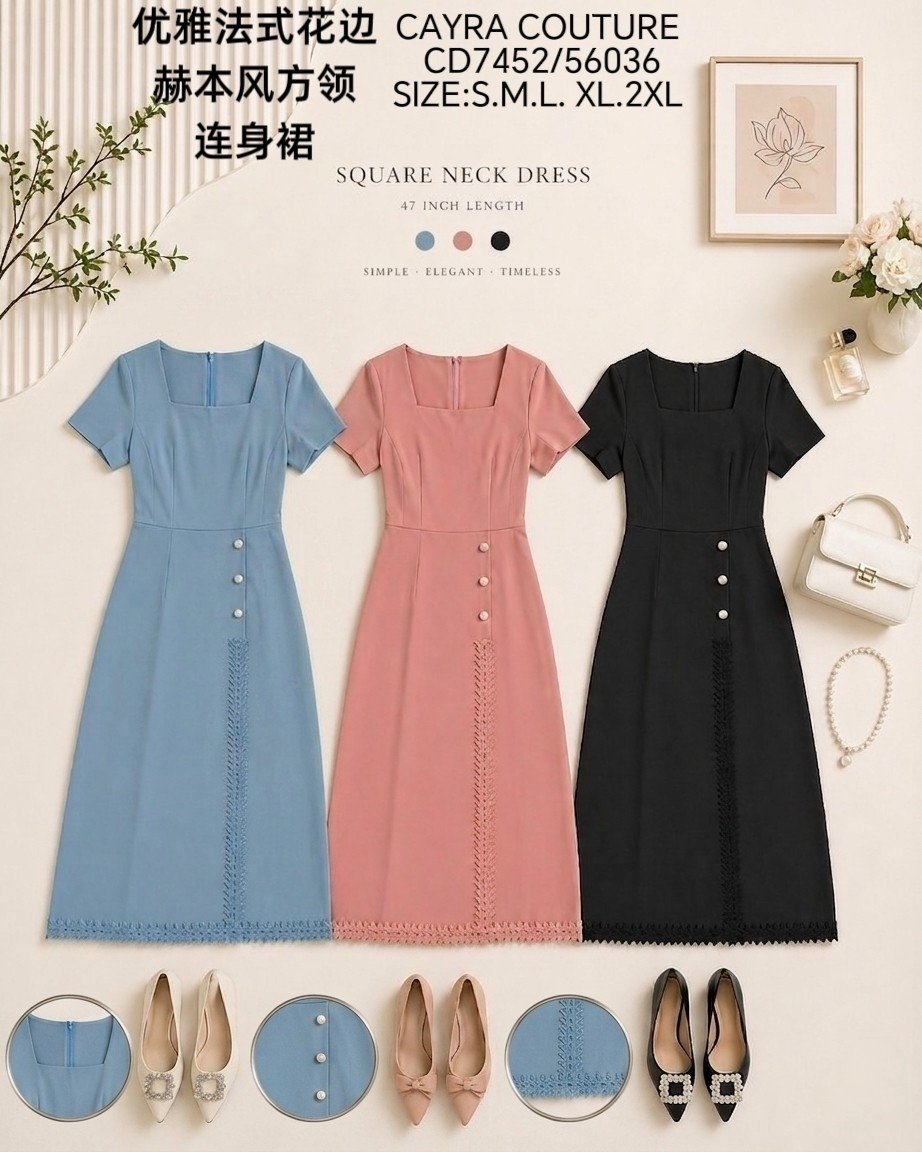 CAYRA 56036 (CD7452) DRESS