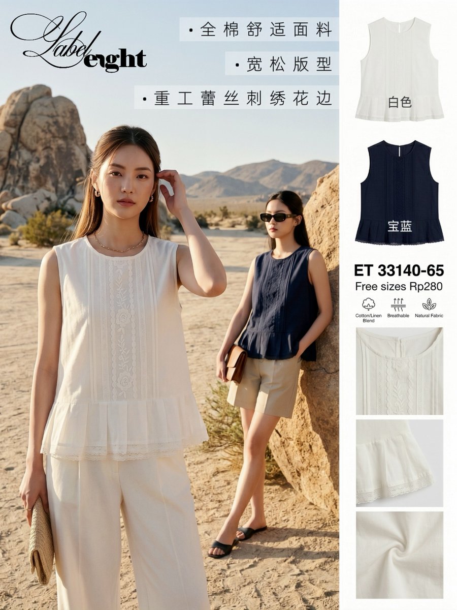 LABEL EIGHT ET33140 TOP