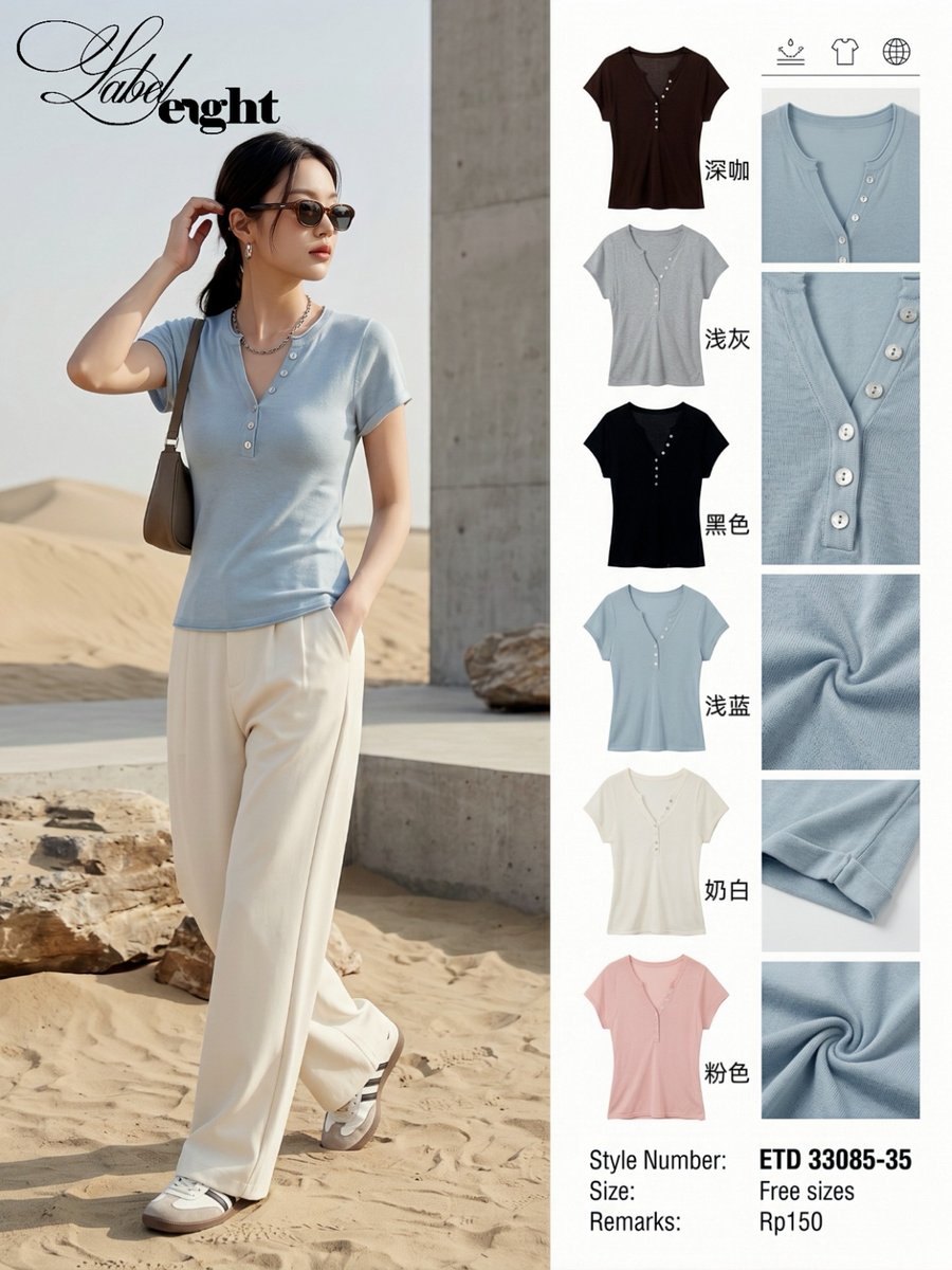 LABEL EIGHT ETD33085 TOP