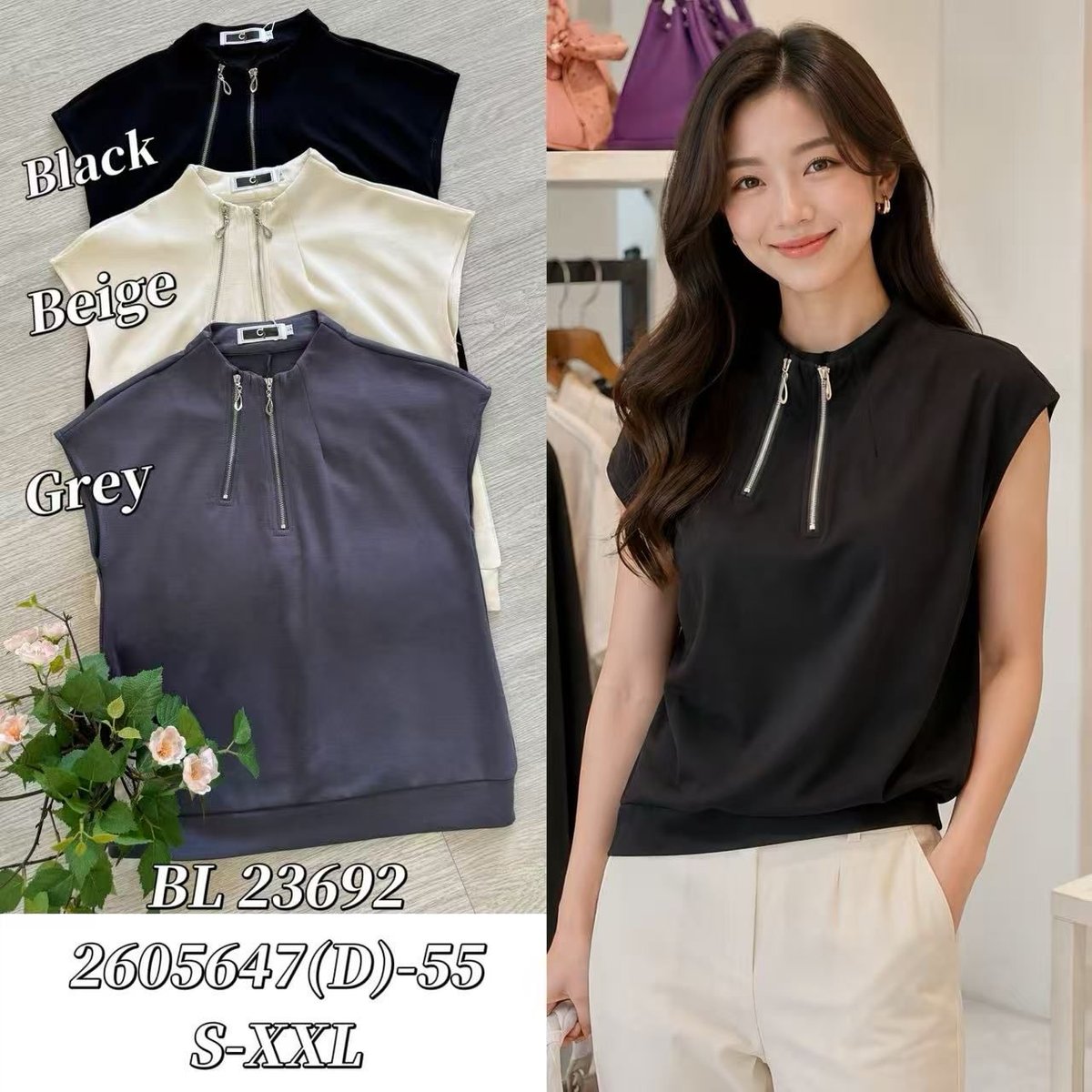 DR FASHION BL23692 TOP 