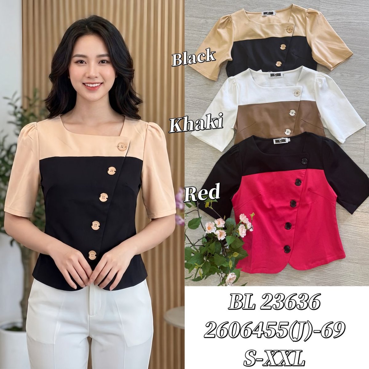 DR FASHION BL23636 TOP