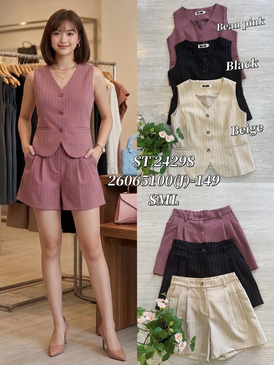 DR FASHION ST24298 SET WEAR