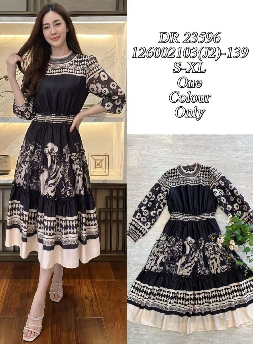 DR FASHION DR23596 DRESS