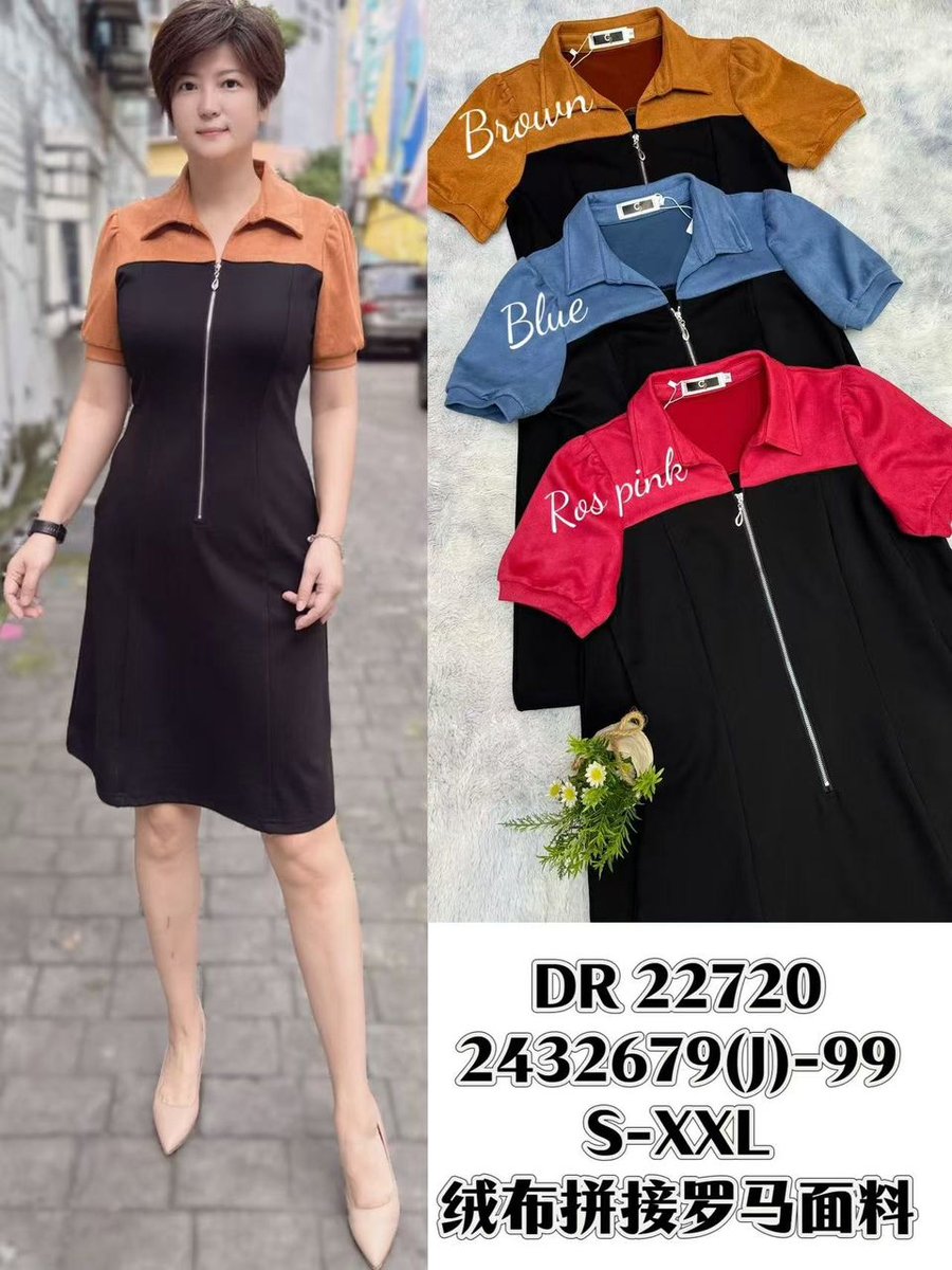 DR FASHION DR22720 DRESS