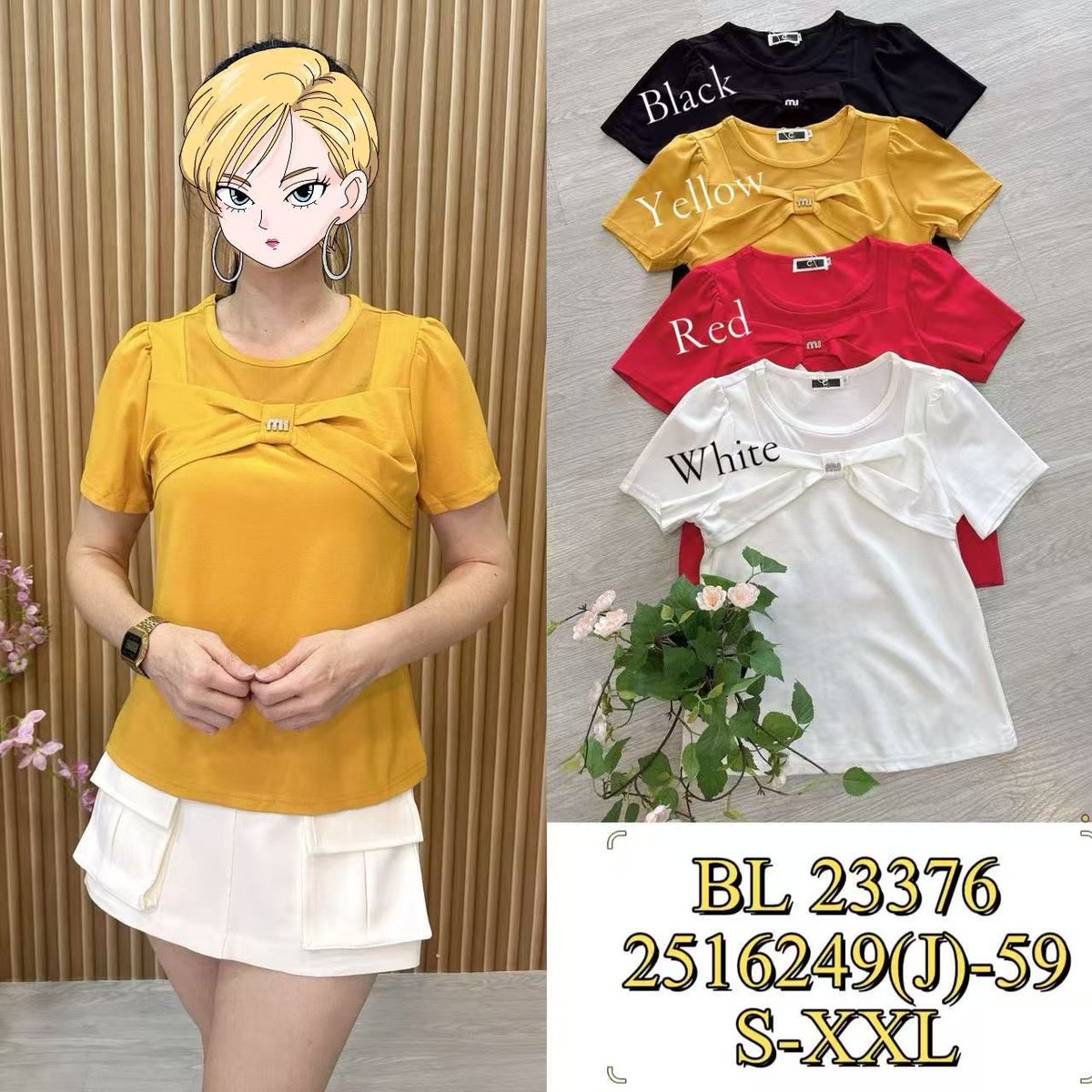 DR FASHION BL23376 TOP