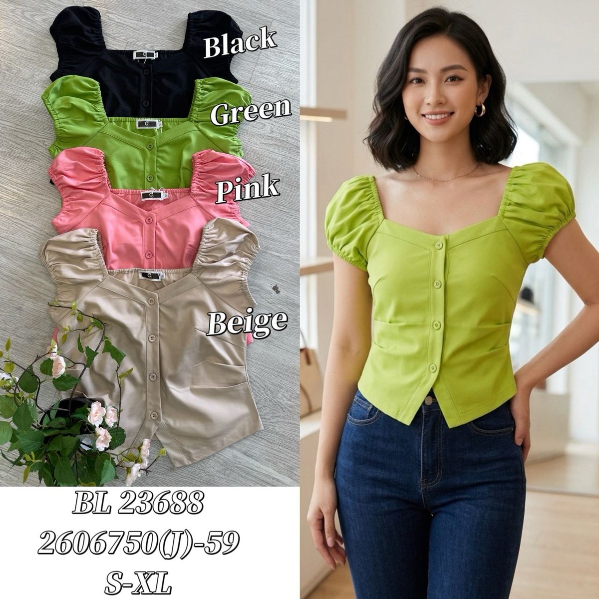 DR FASHION BL23688 TOP