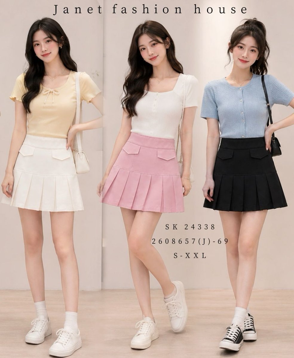 DR FASHION SK24338 SKIRT
