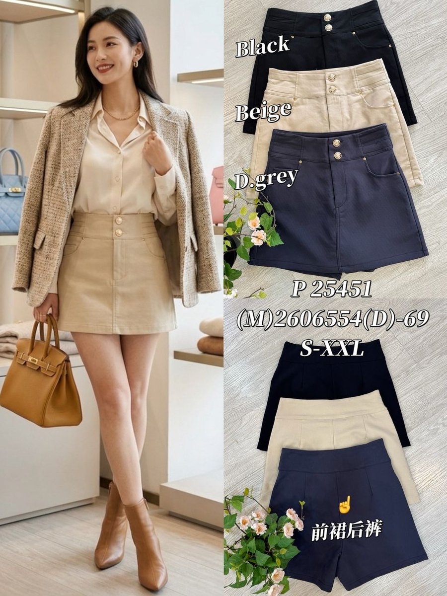 DR FASHION P25451 PANTS