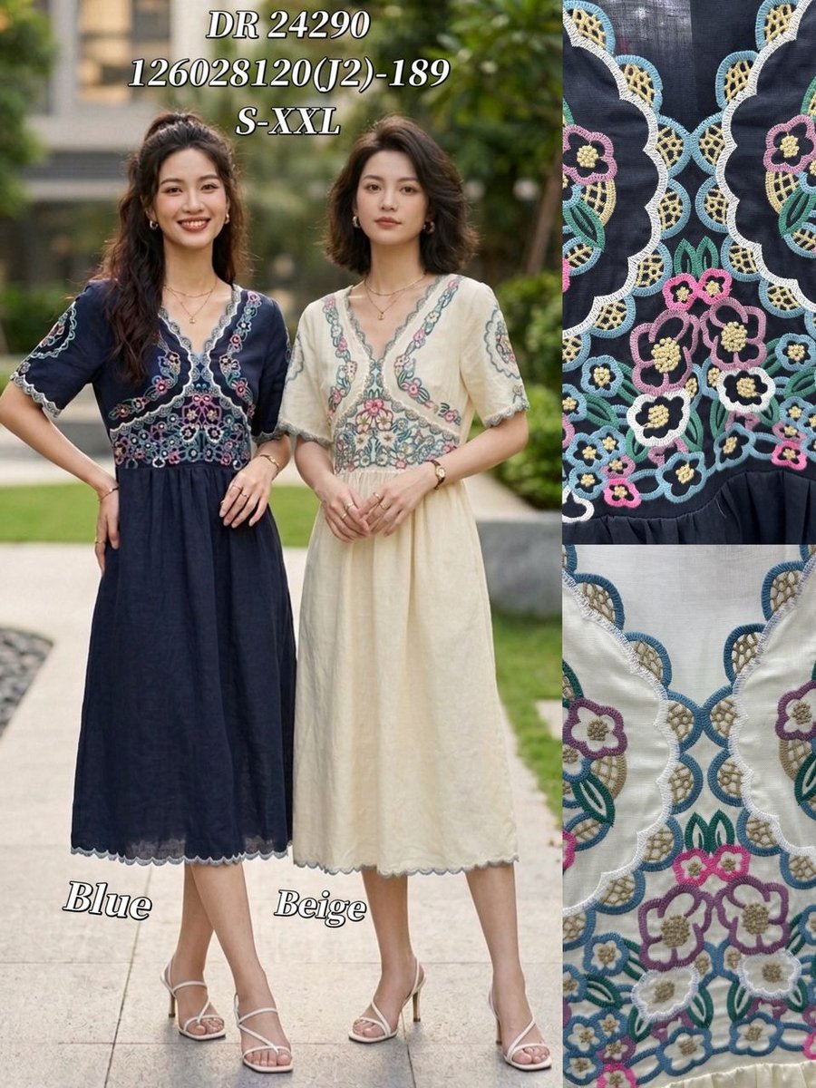 DR FASHION DR24290 DRESS