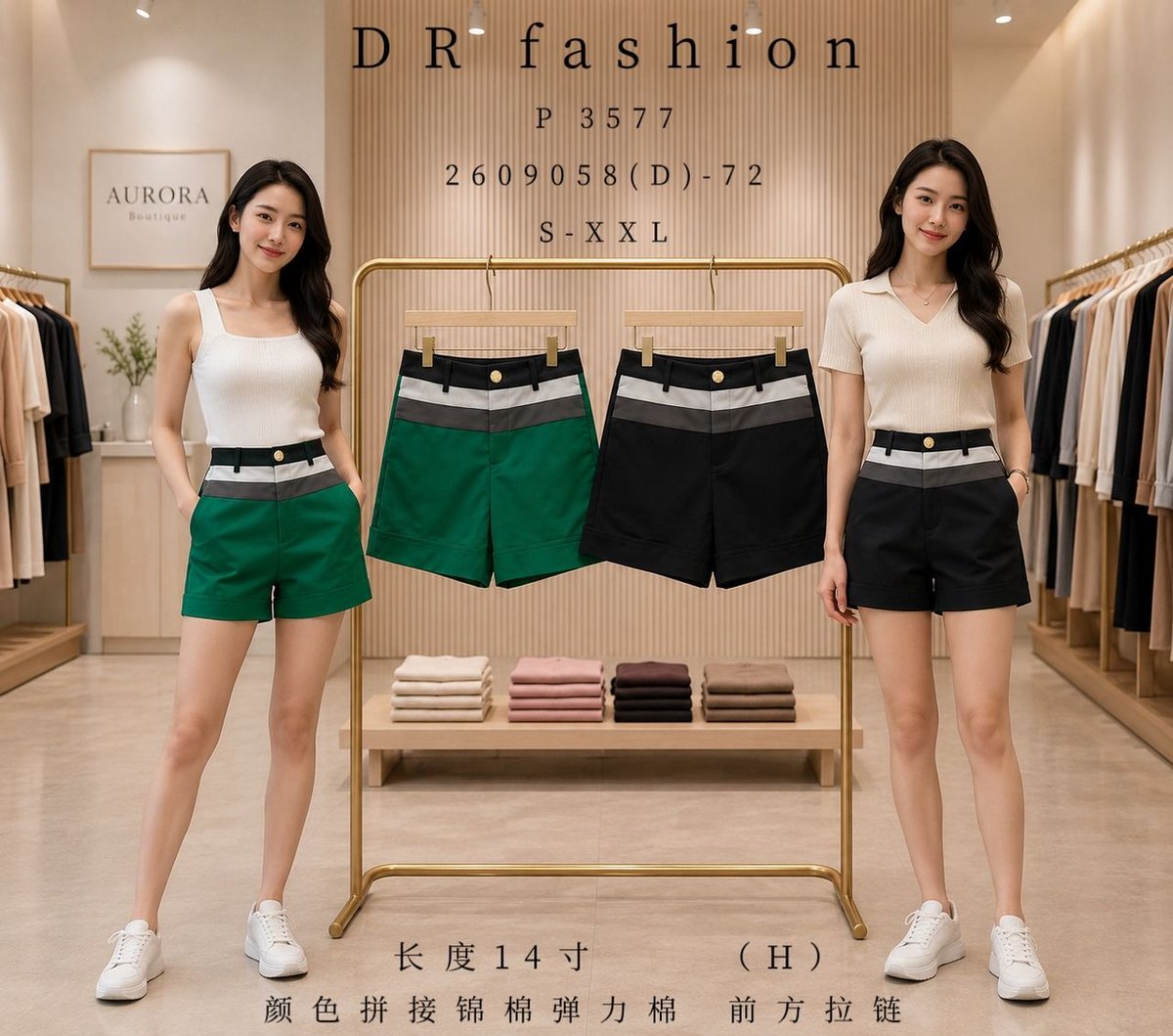 DR FASHION P3577 PANTS