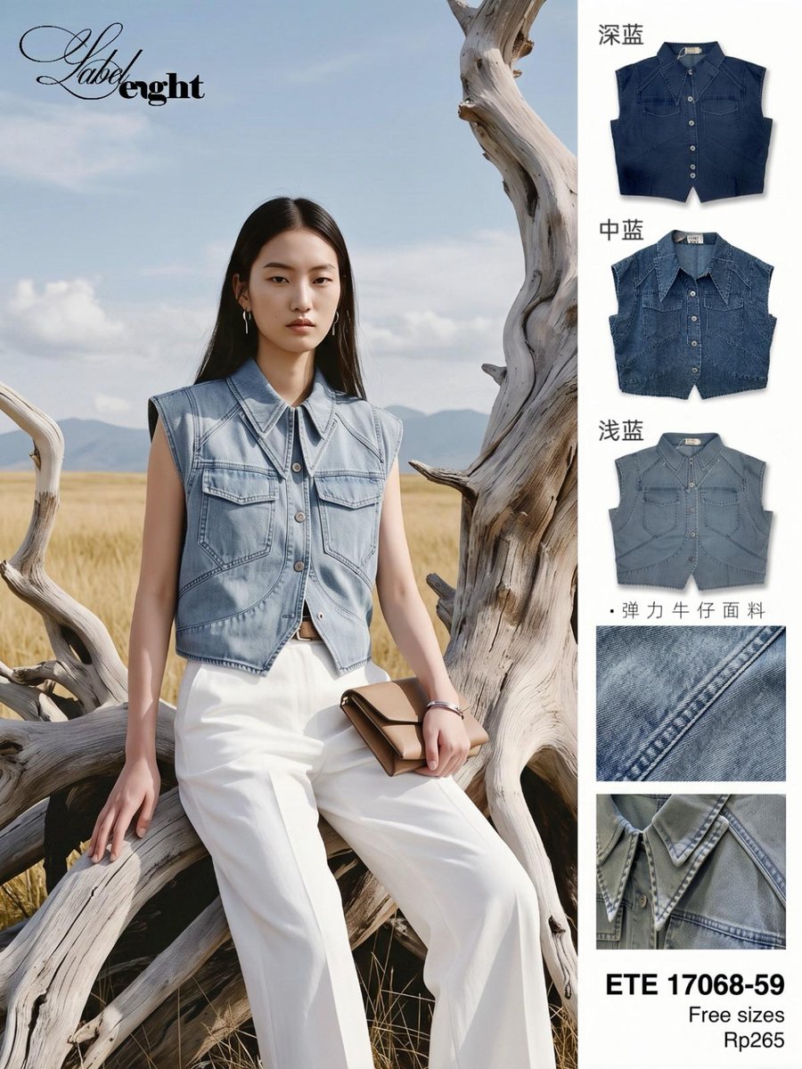 LABEL EIGHT ETE17068 TOP