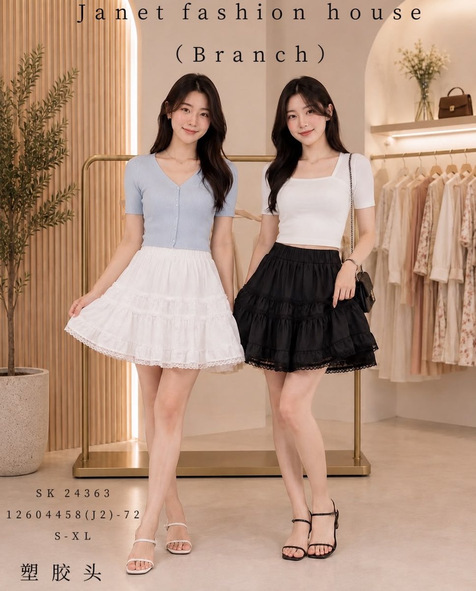 DR FASHION SK24363 SKIRT
