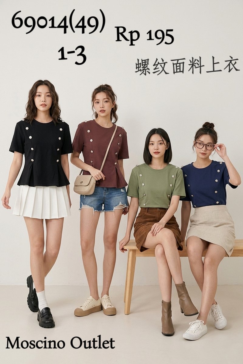 MOSCINO 69014 TOP