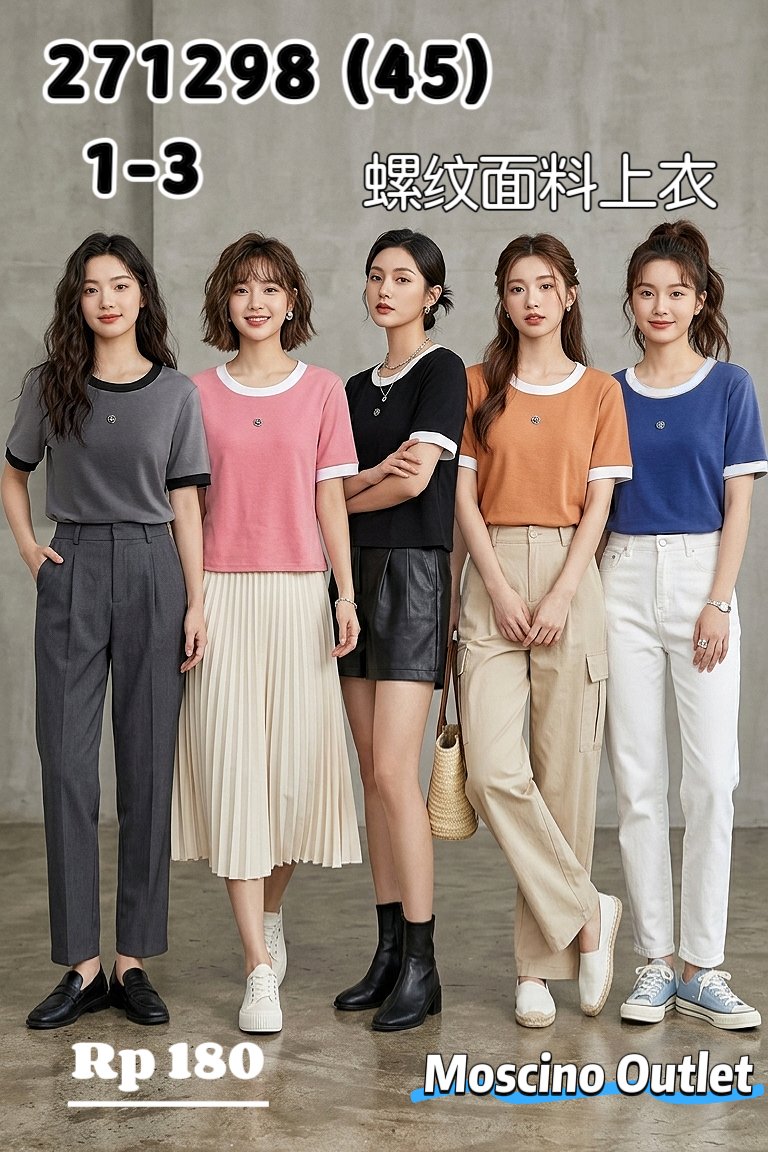 MOSCINO 271298 TOP