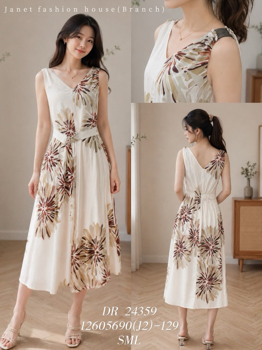 DR FASHION DR24359 DRESS