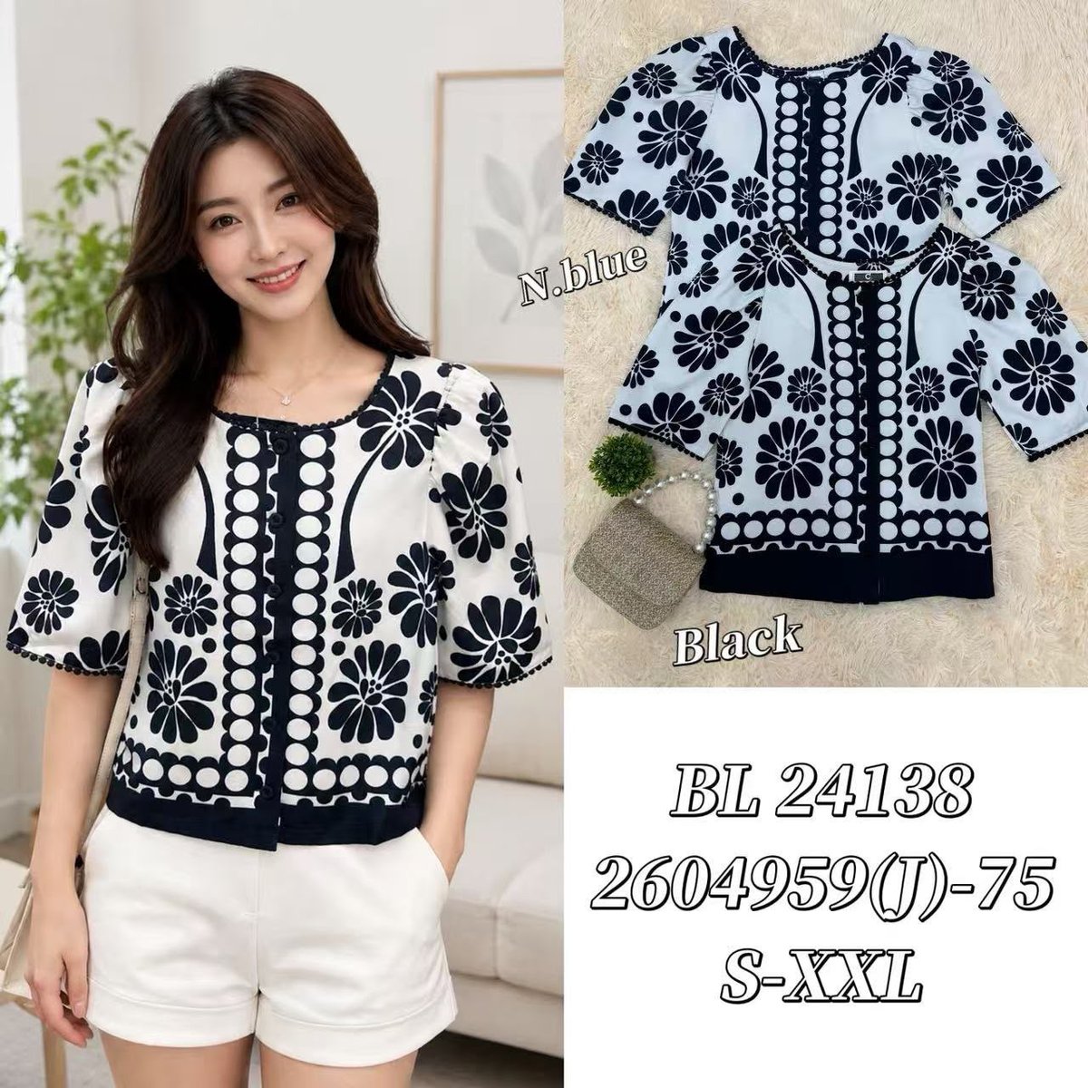 DR FASHION BL24138 TOP