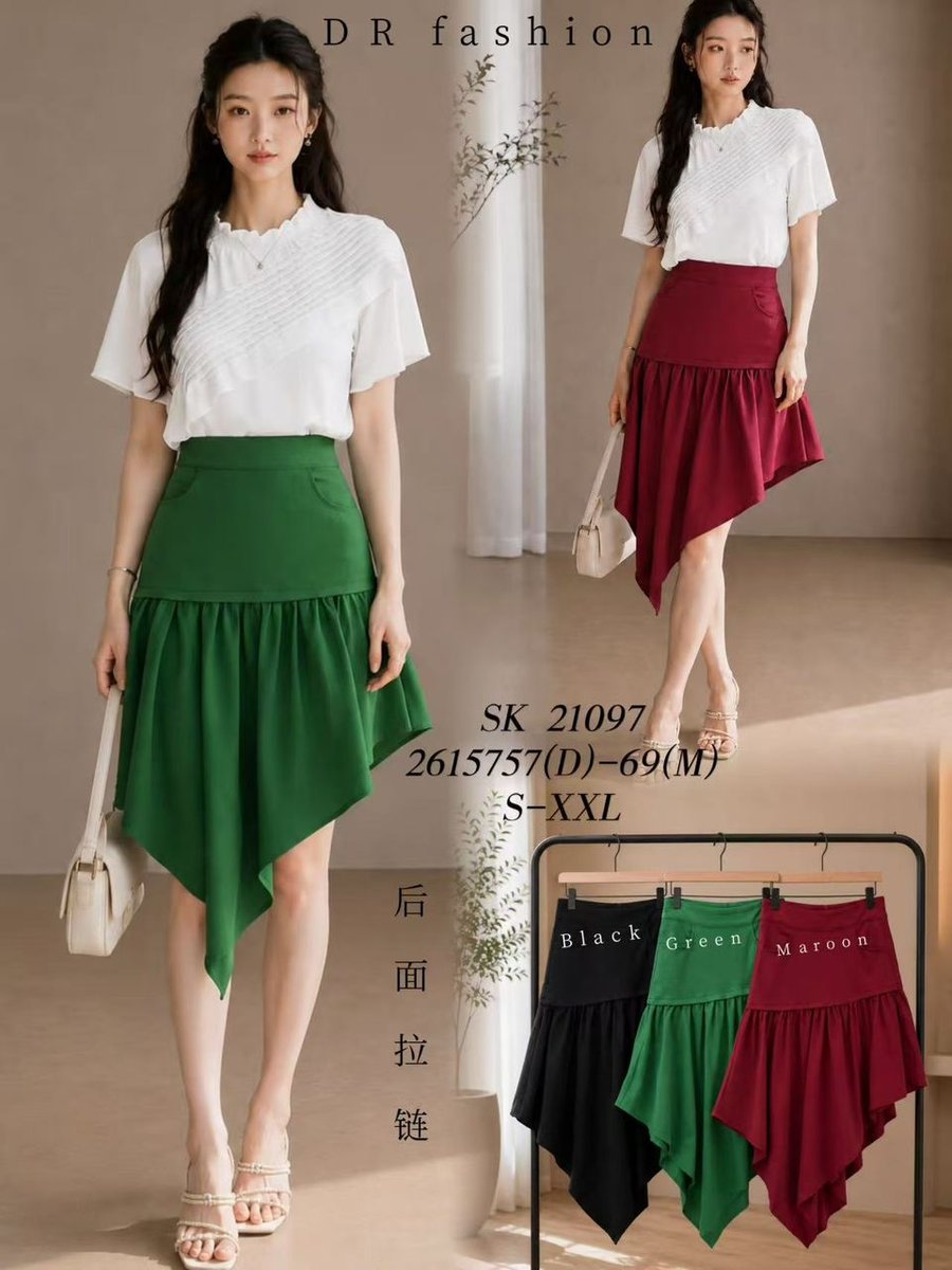 DR FASHION SK21097 SKIRT