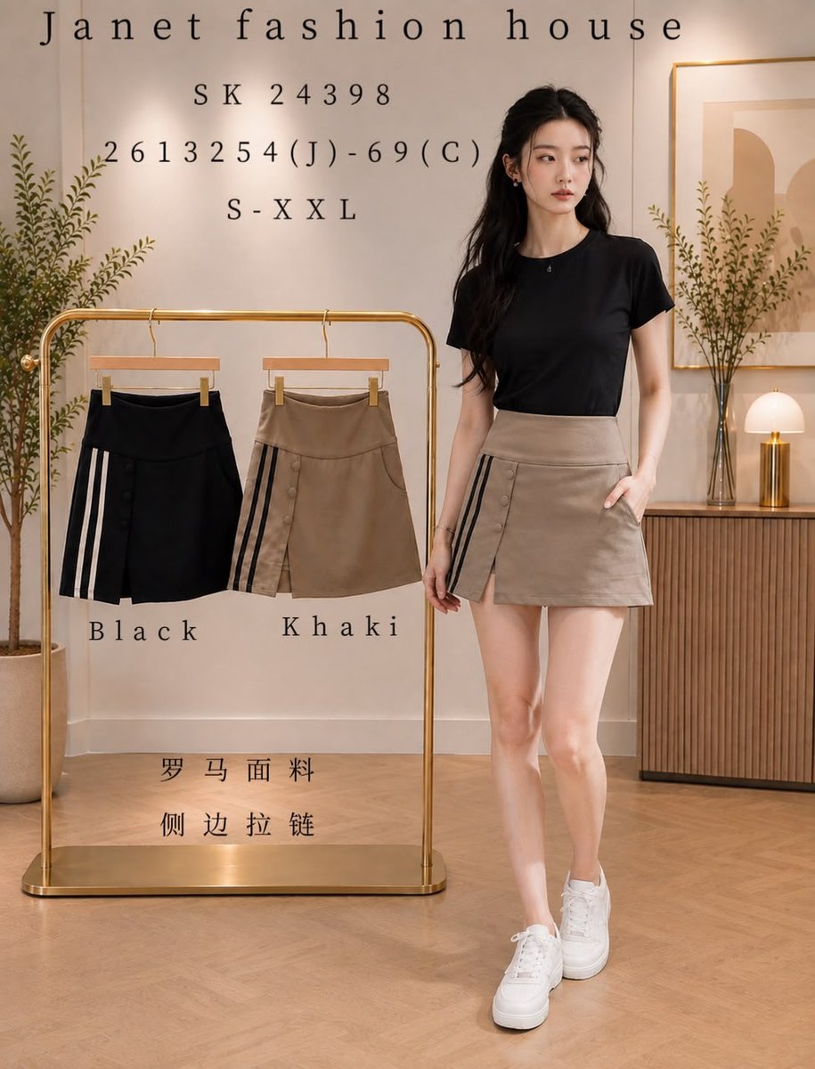 DR FASHION SK24398 SKIRT