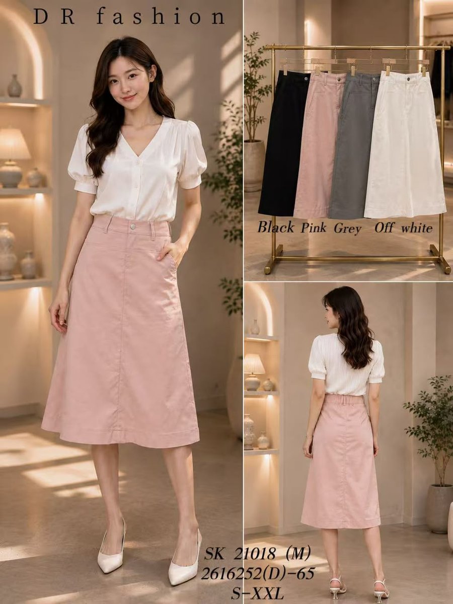 DR FASHION SK21018 SKIRT