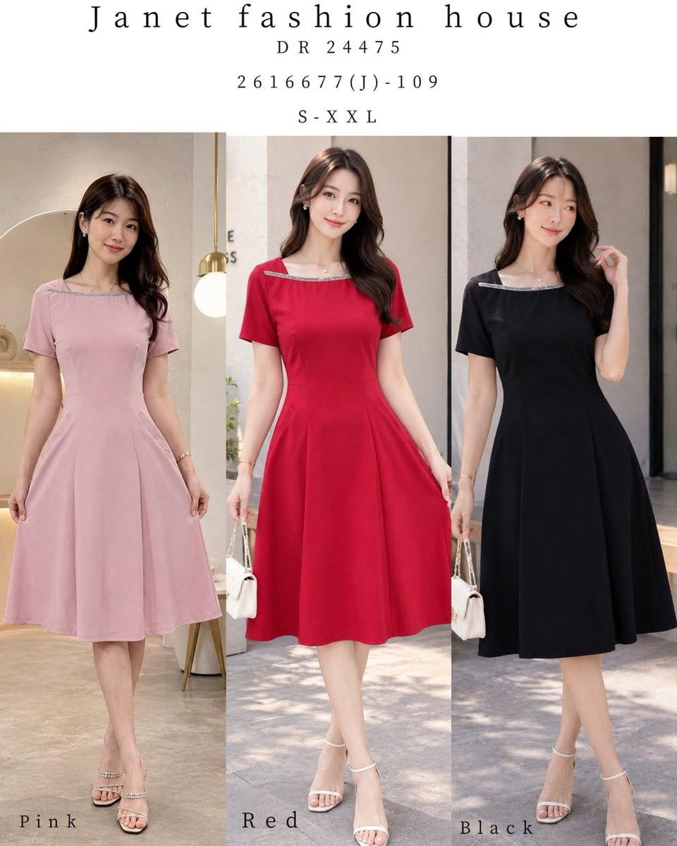 DR FASHION DR24475 DRESS
