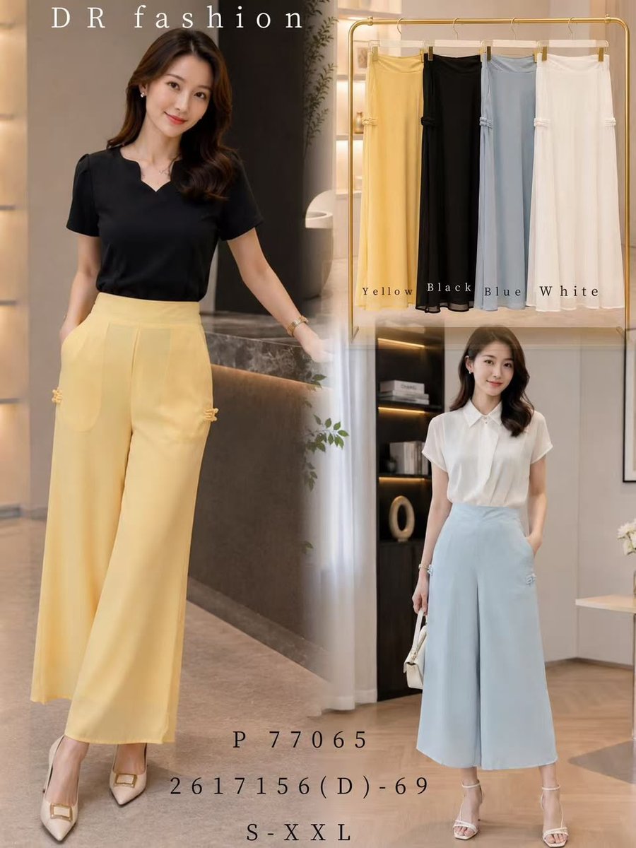 DR FASHION P77065 PANTS