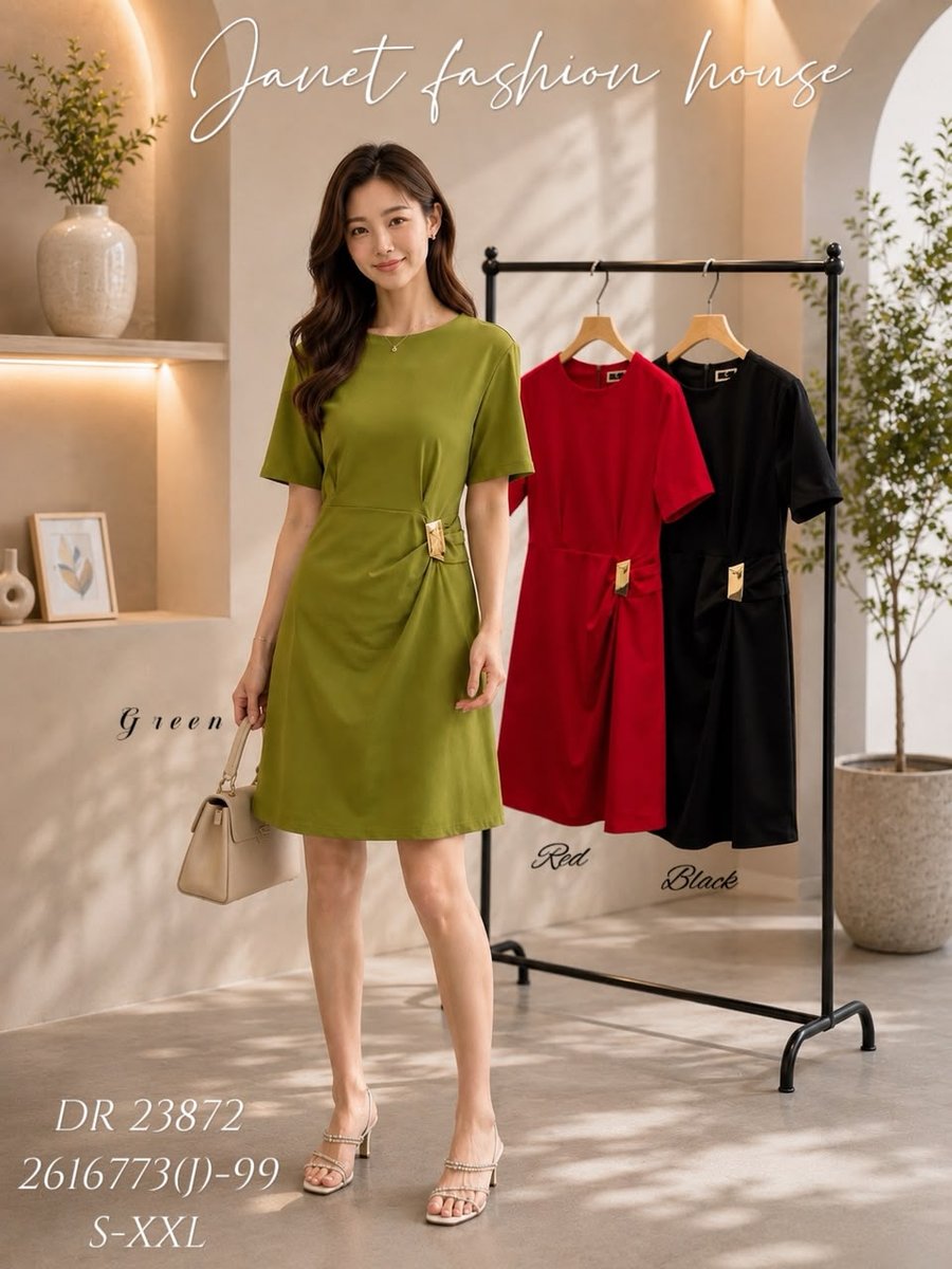 DR FASHION DR23872 DRESS