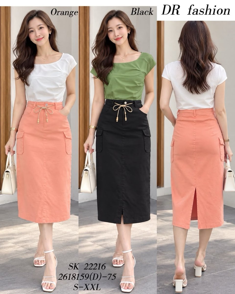 DR FASHION SK22216 SKIRT