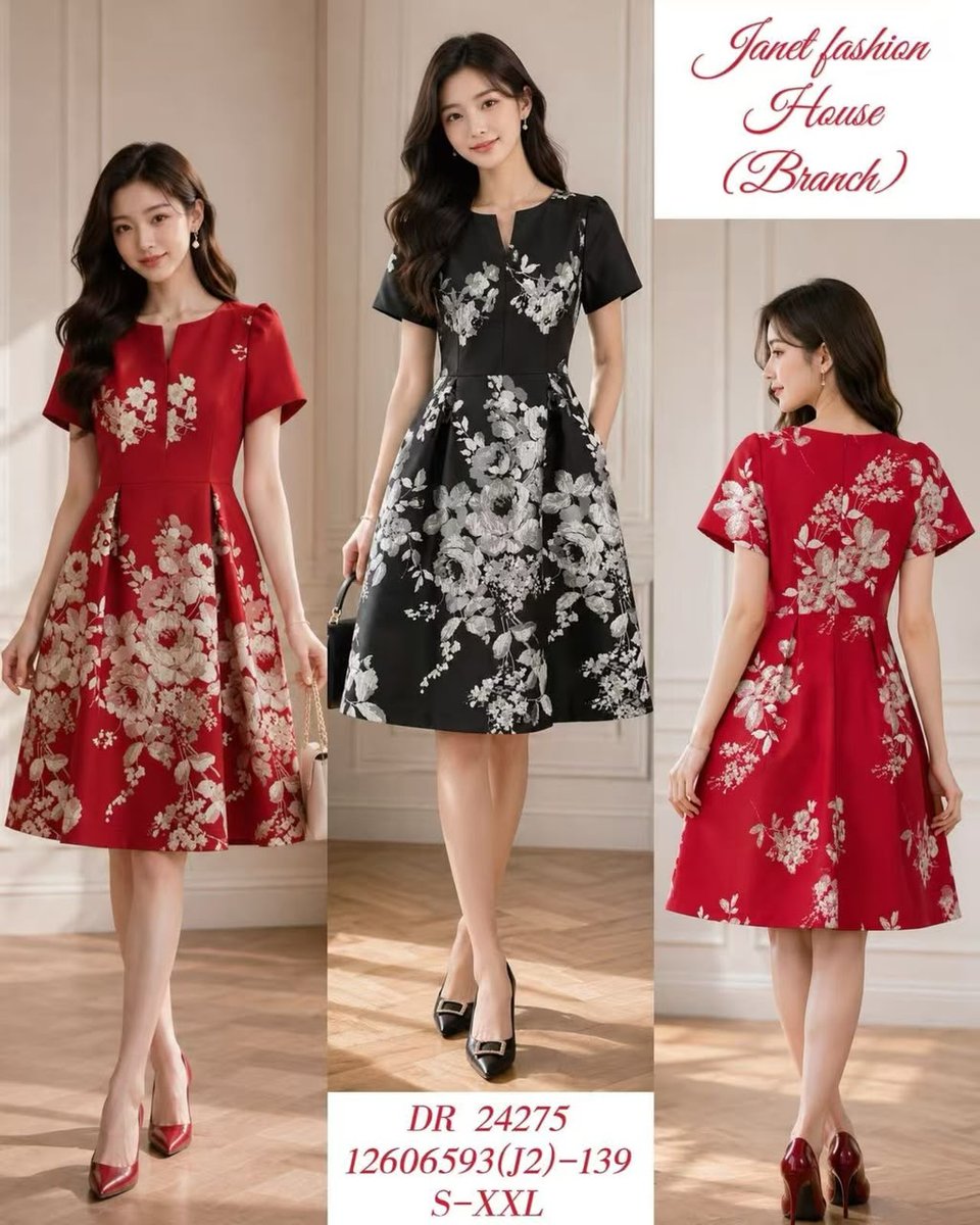 DR FASHION DR24275 DRESS