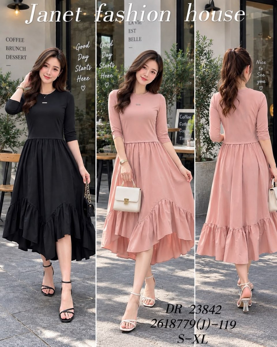 DR FASHION DR23842 DRESS