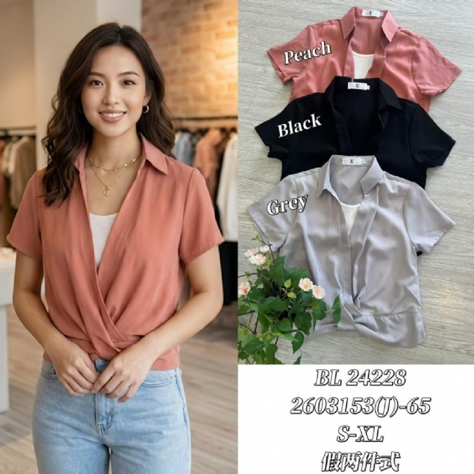 DR FASHION BL24228 TOP