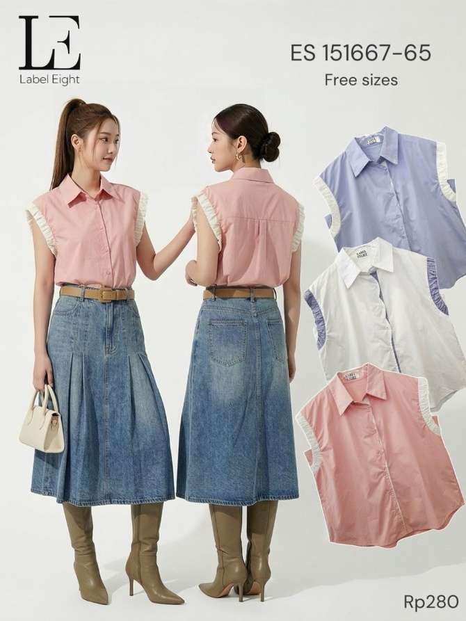 LABEL EIGHT ES151667 TOP