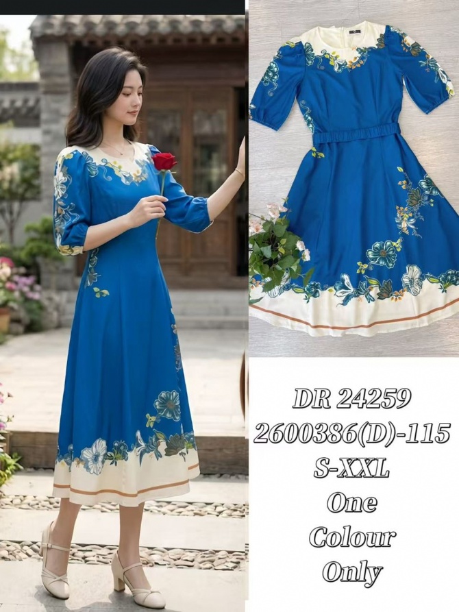 DR FASHION DR24259 DRESS