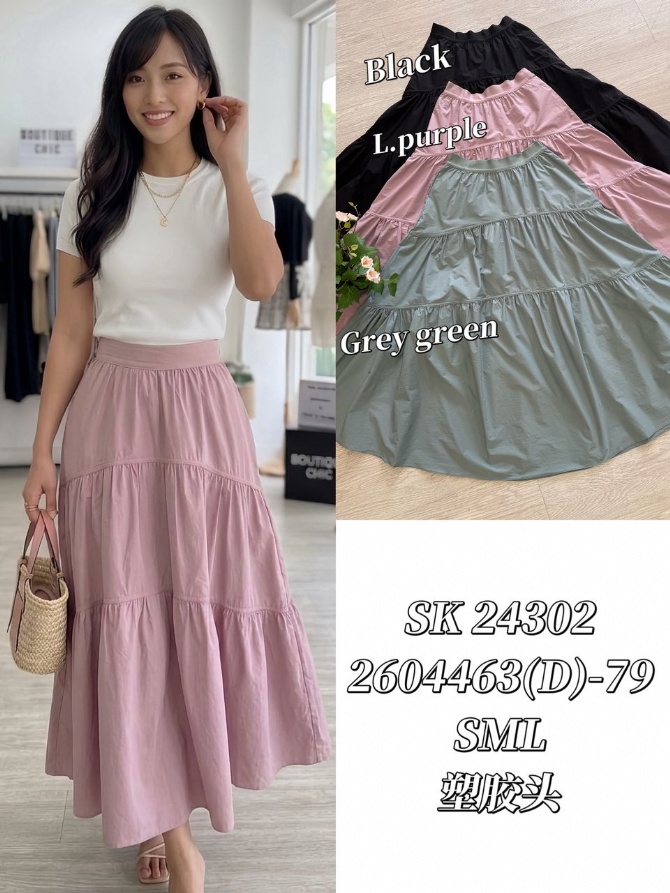 DR FASHION SK24302 (2604463D) SKIRT