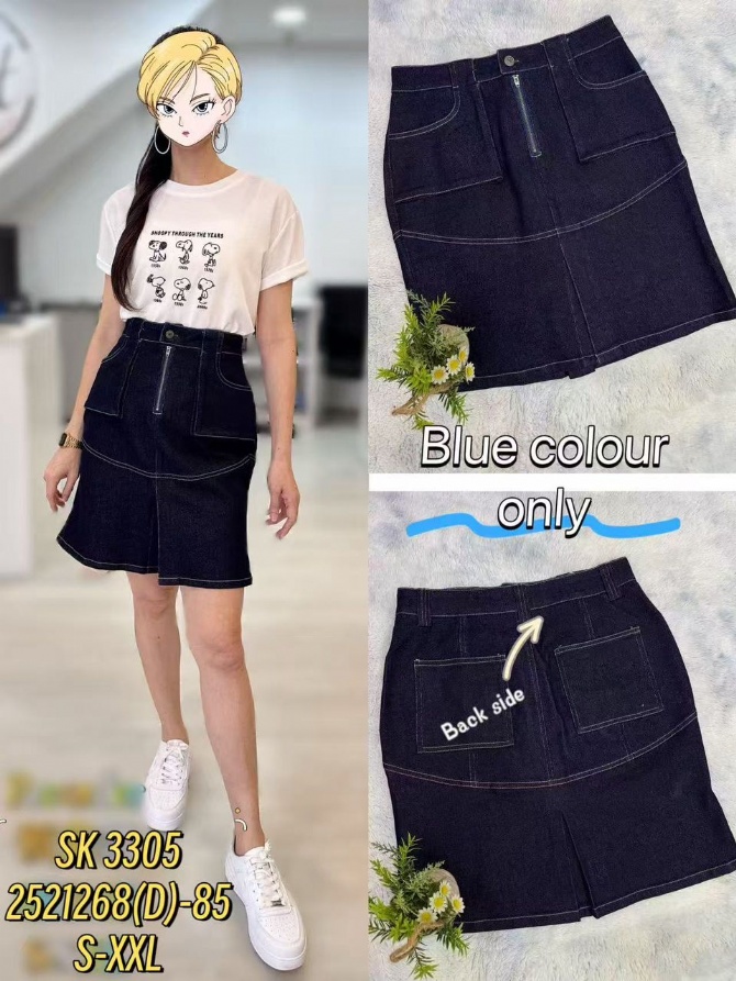 DR FASHION SK3305 (2521268D) SKIRT