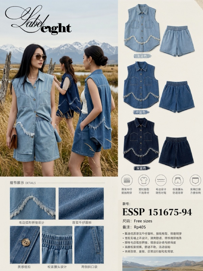 LABEL EIGHT ESSP151675 SET WEAR
