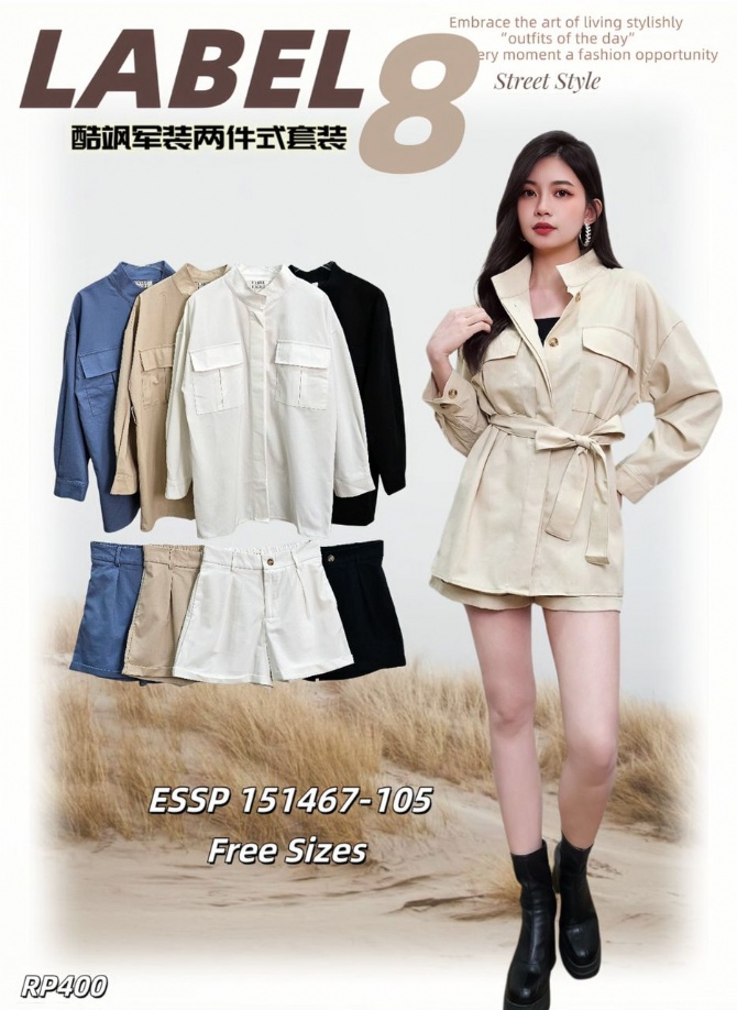 LABEL EIGHT ESSP151467 SET WEAR