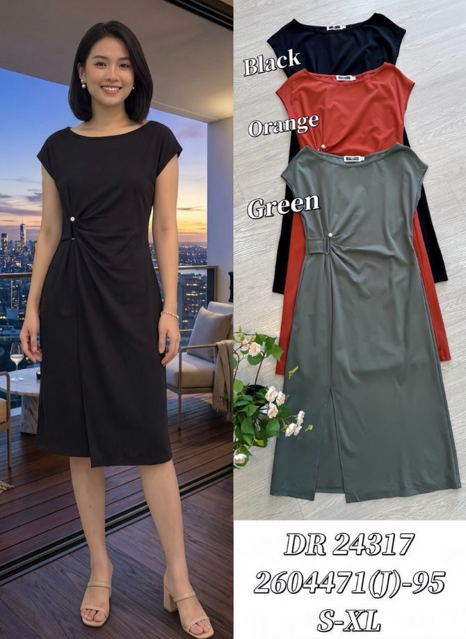 DR FASHION DR24317 DRESS