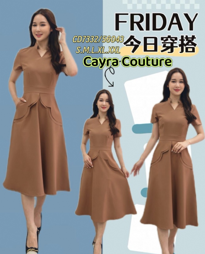 CAYRA 56043 (CD7332) DRESS